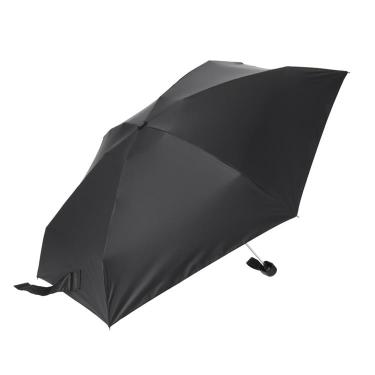 折りたたみ傘 コンパクト晴雨兼用 ブラック【ロフト限定】