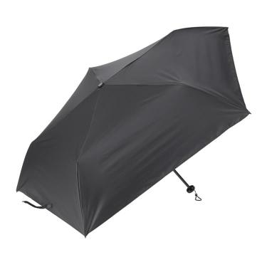 折りたたみ傘 スリム晴雨兼用 ブラック【ロフト限定】