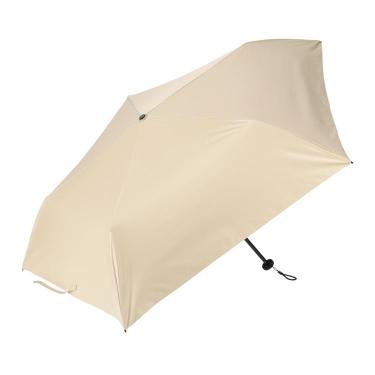 折りたたみ傘 スリム晴雨兼用 ベージュ【ロフト限定】