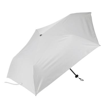 折りたたみ傘 スリム晴雨兼用 ライトグレー【ロフト限定】