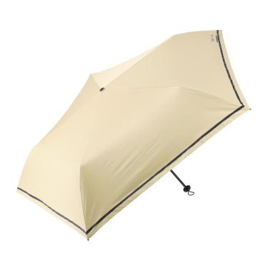 折りたたみ傘 晴雨兼用 IZA LIGHT&SLIM シングルライン ベージュ【ロフト限定】