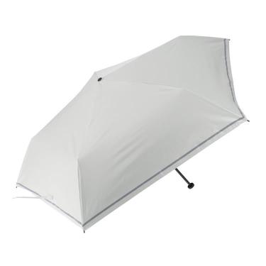 折りたたみ傘 晴雨兼用 IZA ULTRA LIGHT シングルライン ホワイト【ロフト限定】