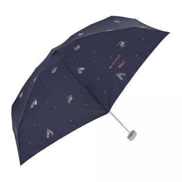 折りたたみ傘 すみだ水族館 ハートペンギン ネイビー【ロフト限定】