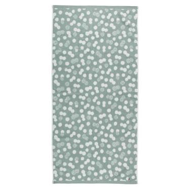 今治 ドット バスタオル 60×120cm グリーン【ロフト限定】