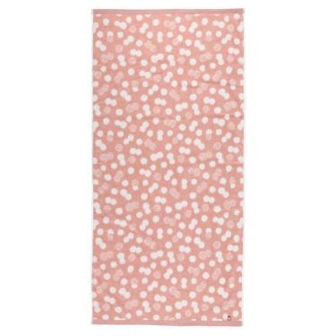 今治 ドット バスタオル 60×120cm ディープピンク【ロフト限定】