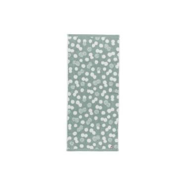 今治 ドット フェイスタオル 34×75cm グリーン【ロフト限定】