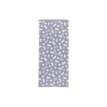 今治 ドット フェイスタオル 34×75cm パープル【ロフト限定】