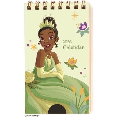 2026年1月始まり 卓上 ポケットカレンダー ディズニープリンセス ティアナ