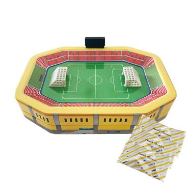 サッカースタジアム缶