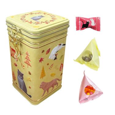 キャットキャニスター缶 オータム