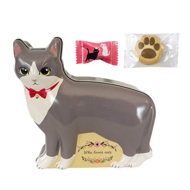 ネコウォーキング缶 ハチワレ