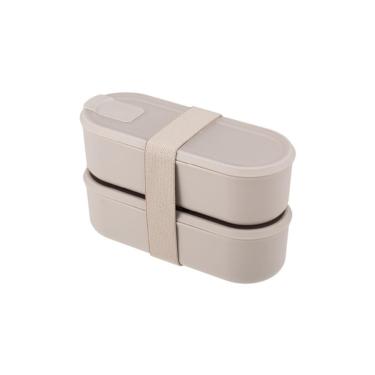 ランチボックス 640ml ベージュ