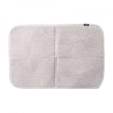 畳んでしまえる吸水マット グレー