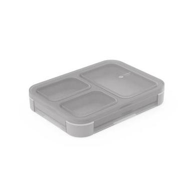 薄型弁当箱 抗菌フードマン 700ml アッシュグレー お弁当箱