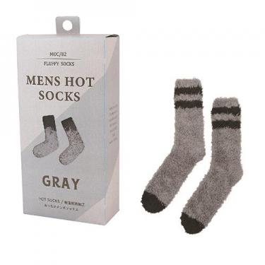 メンズソックス グレー