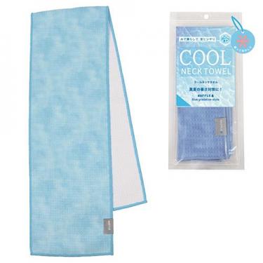 ネッククールタオル アクア