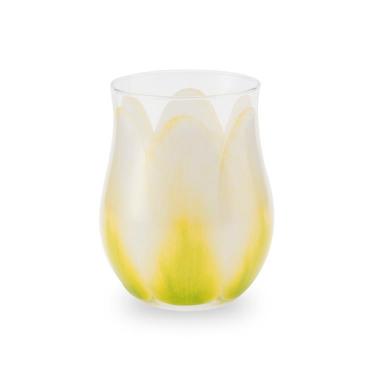 TulipGlass 340ml ホワイト(ホワイト): ホーム＆キッチン