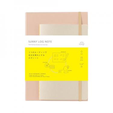 SUNNY ログノート シェルピンク