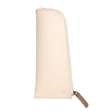 サニーフラットペンケース アンバーホワイト