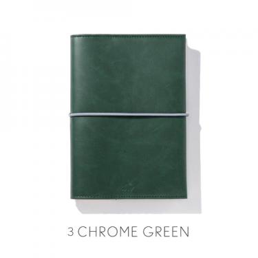 ２０２５年３月始まり　フリーデイリーノート　Ｂ６　ＳＵＮＮＹ手帳　クロームグリーン