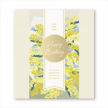 ギフトラッピングアルバム L ミモザ