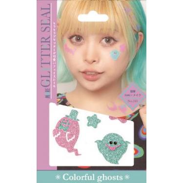 フェイスシール モアグリッター カラフルゴースト