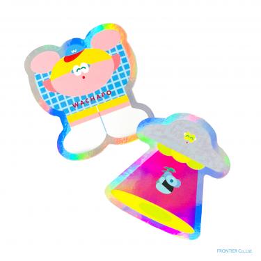 クリエイターズサーカス ステッカー WACHAPO わちゃぽ宇宙人