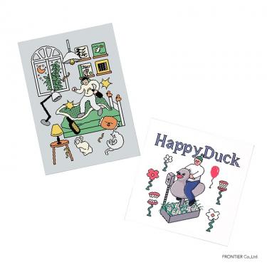 クリエイターズサーカス ステッカー sanaenvy drinking at home