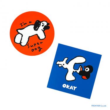 クリエイターズサーカス ステッカー コマツタスク OKAY(OKAY