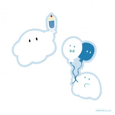 クリエイターズサーカス ステッカー ふぁな クリームソーダあげます