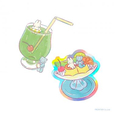 クリエイターズサーカス ステッカー まそ プリンアラモード