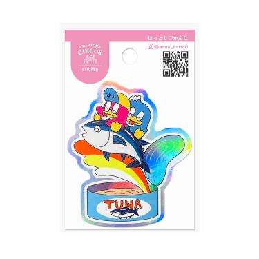 クリエイターズサーカス ステッカー はっとりかんな おーい