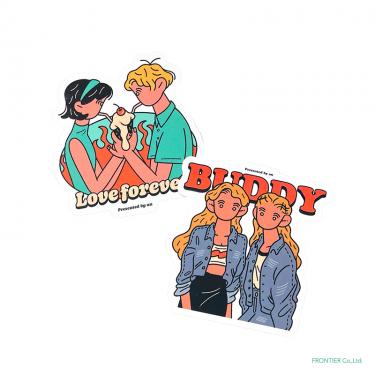 クリエイターズサーカス ステッカー アン Love forever