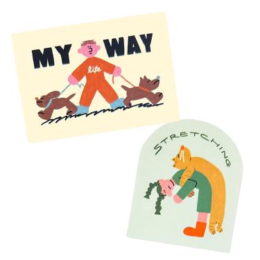 [定休日以外毎日出荷中] ステッカー クリエイターズサーカス KIM WAY マイウェイ(MY JAM ミュージシャン
