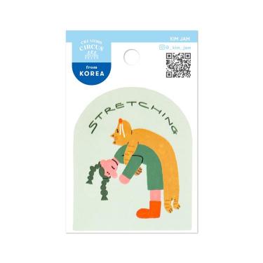 クリエイターズサーカス ステッカー KIM JAM ストレッチング