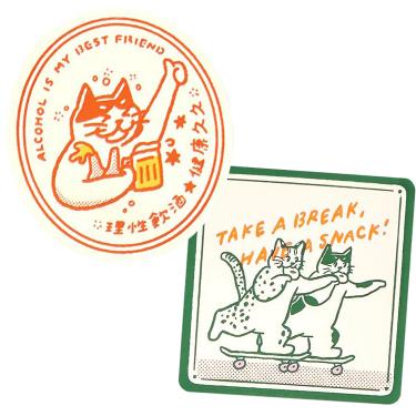 ラゲッジステッカー superB studio ボンボヤージュ(ボン