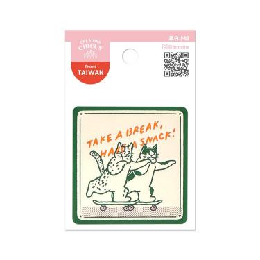 クリエイターズサーカス ステッカー 黑白小姐 テイクアブレイク