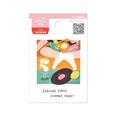 クリエイターズサーカス ステッカー CHIH制図所 フィーリンゾゥズサマーバイブス