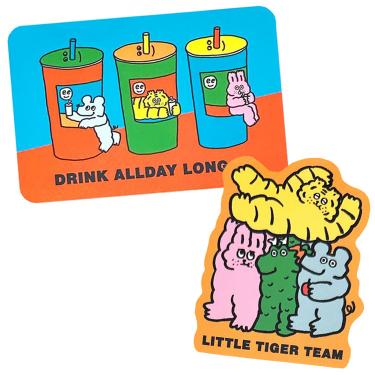 クリエイターズサーカス ステッカー ericoco ドリンク