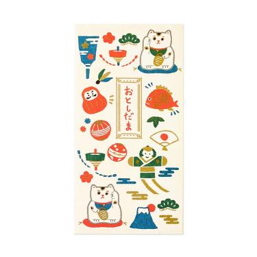 年賀のし袋 ふわり和紙 お正月 3枚入り