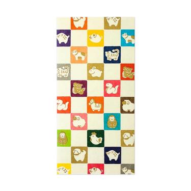 年賀のし袋 ふわり和紙 十二支 3枚入り