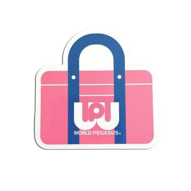 ダイカットステッカー ワールドペガサス ピンク
