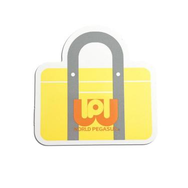 ダイカットステッカー ワールドペガサス イエロー