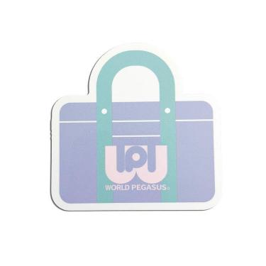 ダイカットステッカー ワールドペガサス ライラック