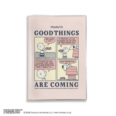 2026年3月始まり手帳 月間 B6 スヌーピー コミック