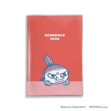 2026年3月始まり手帳 月間 B6 ムーミン リトルミイ
