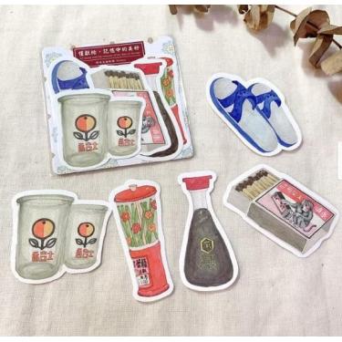 ステッカーセット YARN BALL 生活の思い出