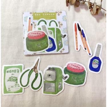 ステッカーセット YARN BALL 文房具の思い出