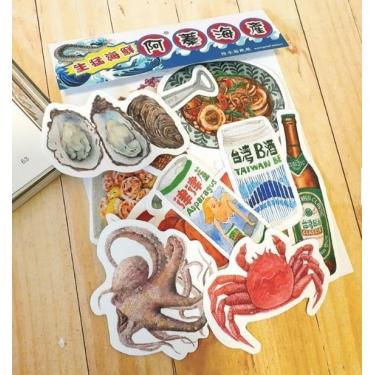 ステッカーセット YARN BALL シーフード