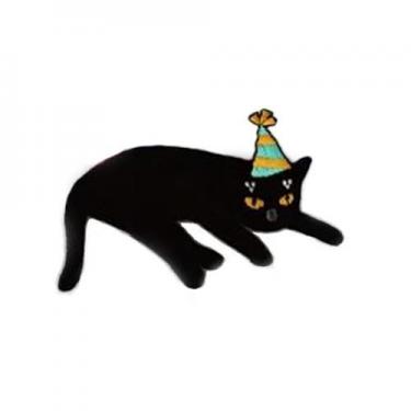 ブローチ superB studio 臭い黒